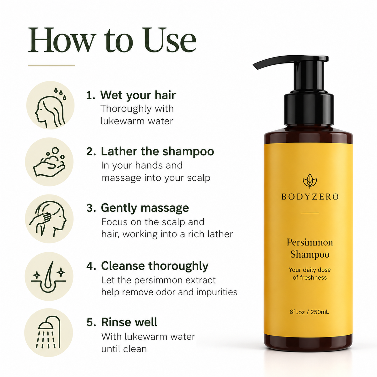 Persimmon Shampoo
