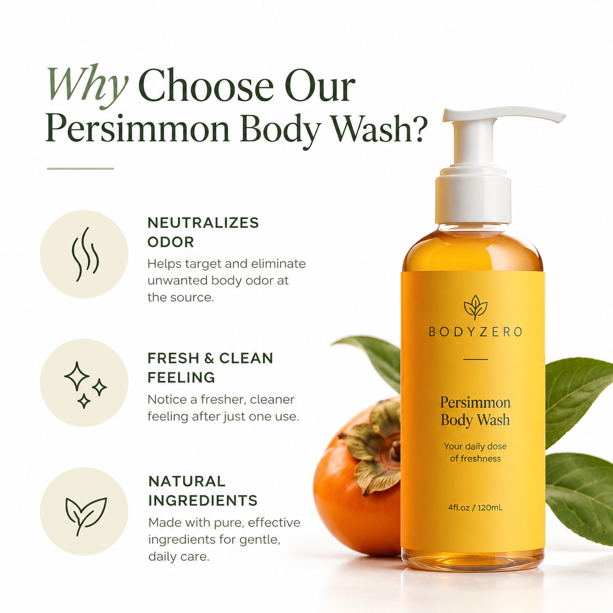 Persimmon Body Wash
